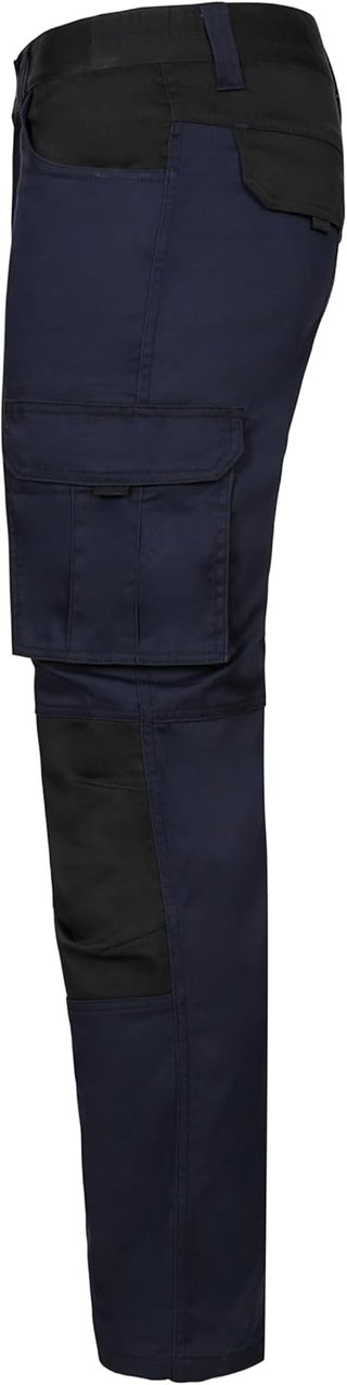 Pantaloncini stretch bicolori da lavoro VELILLA