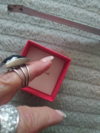 Anillo Plata Auténtica Piedra Negra