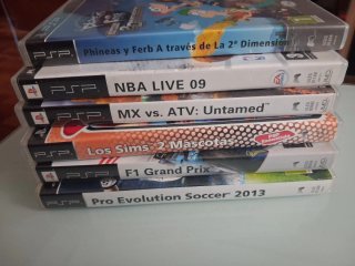 PSP 2004 + 6 Giochi
