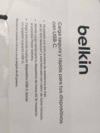 Belkin BoostCharge 2 Cables USB-C a USB-C