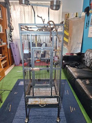 Jaula para pájaros grande