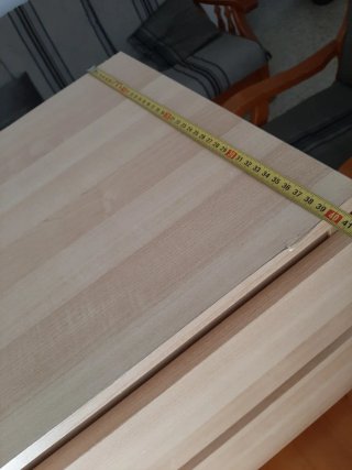 Mobile in legno con 2 cassetti