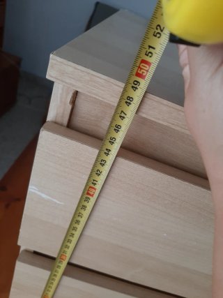 Mobile in legno con 2 cassetti