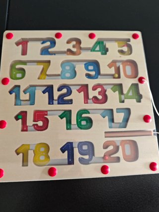 Juego de Imanes Psicomotricidad Números