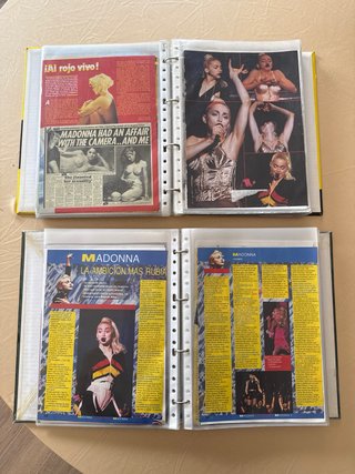 Lote 200 reportajes Madonna Años 80/90