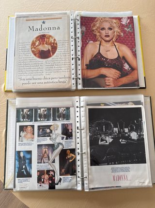 Lote 200 reportajes Madonna Años 80/90