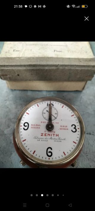 Cronómetro Zenith antiguo Telefónica