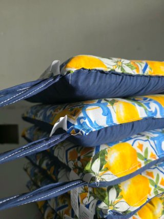 Cuscini  Vietrese limoni e fiori