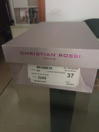 Zapatos de Novia Christian Rossi Blancos