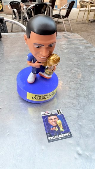 Figura Mbappe ZURU Ballers Mundial Rusia 2018 de segunda mano por
