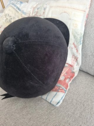 Gorro de equitación negro