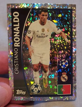 cristiano ronaldo cr7 lote 5 stickers real madrid