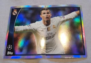 cristiano ronaldo cr7 lote 5 stickers real madrid