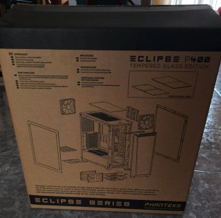 Phanteks P400s + Frontal Airflow Mesh + Original