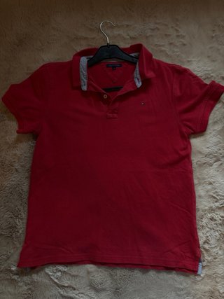 Polo Tommy Hilfiger Rojo Talla M/L