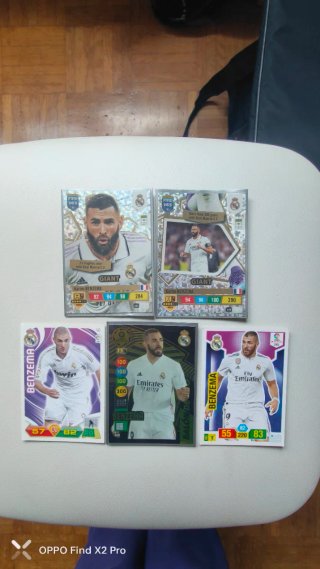 Lote Cromos de Karim Benzema (Real Madrid)