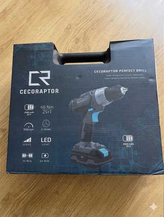 Taladro Atornillador Cecoraptor 20V