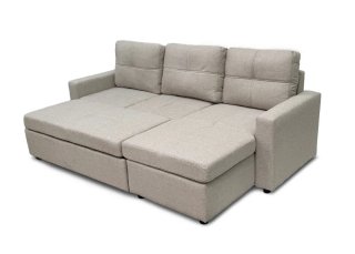 Sofá Cama Chaiselongue Beige