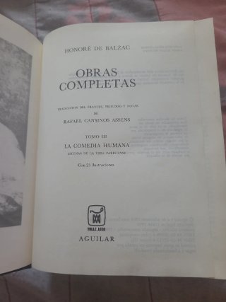 Obras completas Balzac III