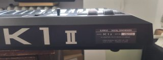 Teclado Sintetizador Kawai K1 II