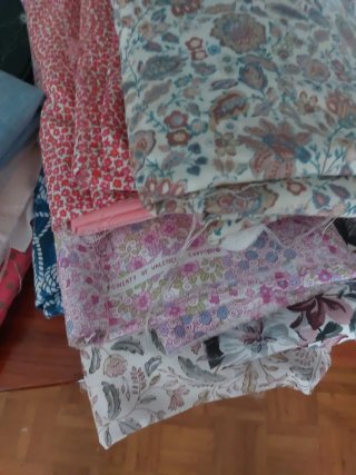 traje casera adulto/niña escoje tu tela