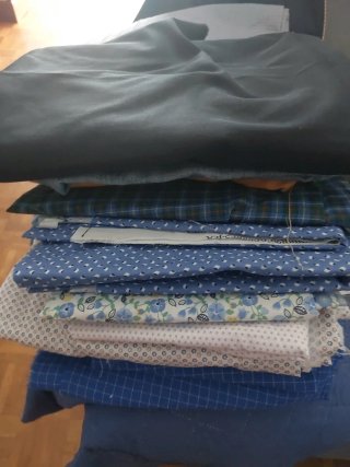 traje casera adulto/niña escoje tu tela