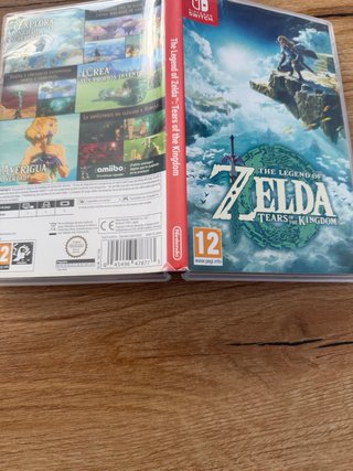 Coperta Zelda: Tears of the Kingdom per Nintendo Switch