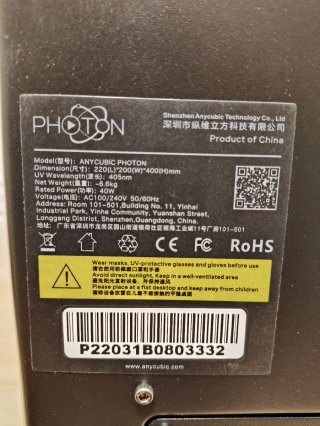 Impresora 3D Anycubic Photon S