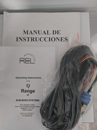 Subwoofer REL Quake Negro