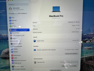 MacBook Pro M1 Max - GARANTIA
