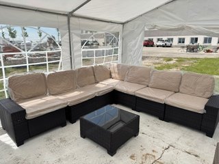 Conjunto de jardín rinconera barato
