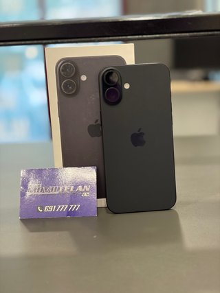 iPhone 16 Plus 128GB Negro 0 Ciclos