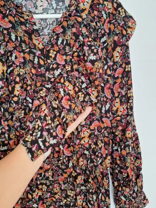 Vestido Zara estampado floral