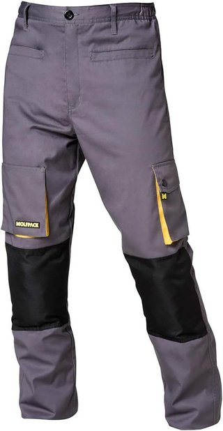 Pantaloncini da lavoro resistenti con molte tasche