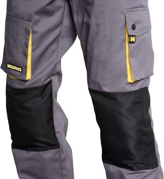 Pantaloncini da lavoro resistenti con molte tasche