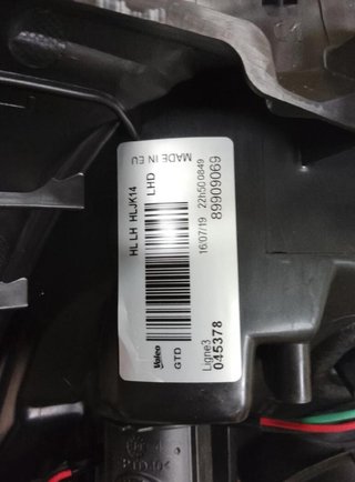 Nissan 1049 faro izquierdo 20-15128-05-2 juke