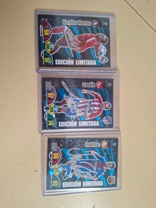 Lote de cartas de Ediciones Limitadas 2017-18