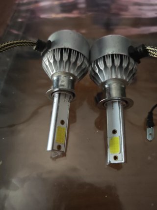 Pack 2 Bombillas LED H1 Coche Blanco Frío
