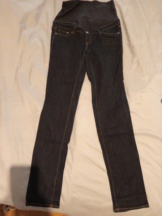 Pantalón premamá azul
