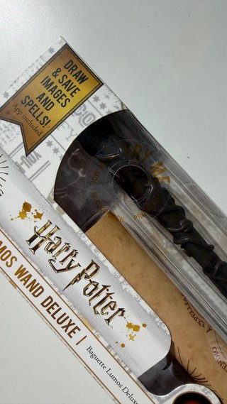 Varita Harry Potter Hermione-Lumos Deluxe