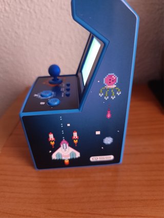 Mini Máquina Arcade Azul