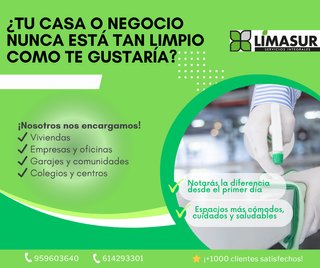 LIMPIEZAS GENERALES Y CONTINUAS