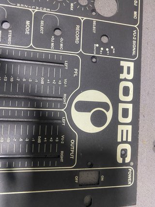 Rodec MX300 MKIII frontal usado
