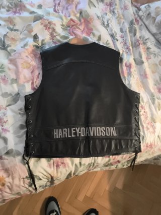 Chaleco Harley Davidson Negro