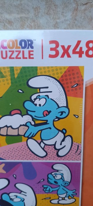 3 Puzzles Los Pitufos