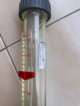 Caudalímetro GEMÜ Nm³/h 140