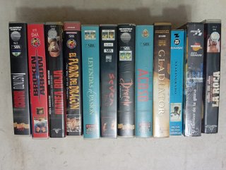 Lote 12 Películas VHS Originales