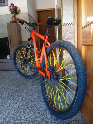 Bicicleta 26' Naranja