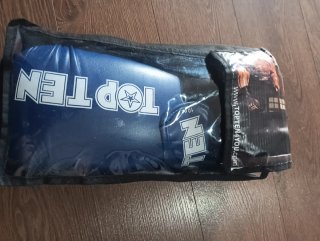 Guantes de Boxeo TOP TEN Azules 10 oz