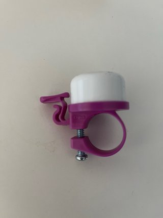 Timbre bici infantil rosa